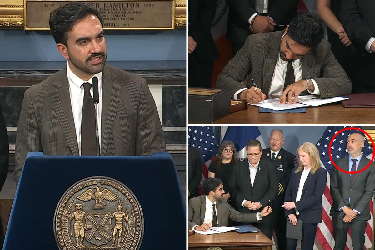 nypost's tweet photo. Mamdani hands symbolic 9/11 pen to former lawyer of al-Qaeda terrorist: 'tone deaf' https://t.co/UH4ZWlZmTi https://t.co/MBN9O6bDGf