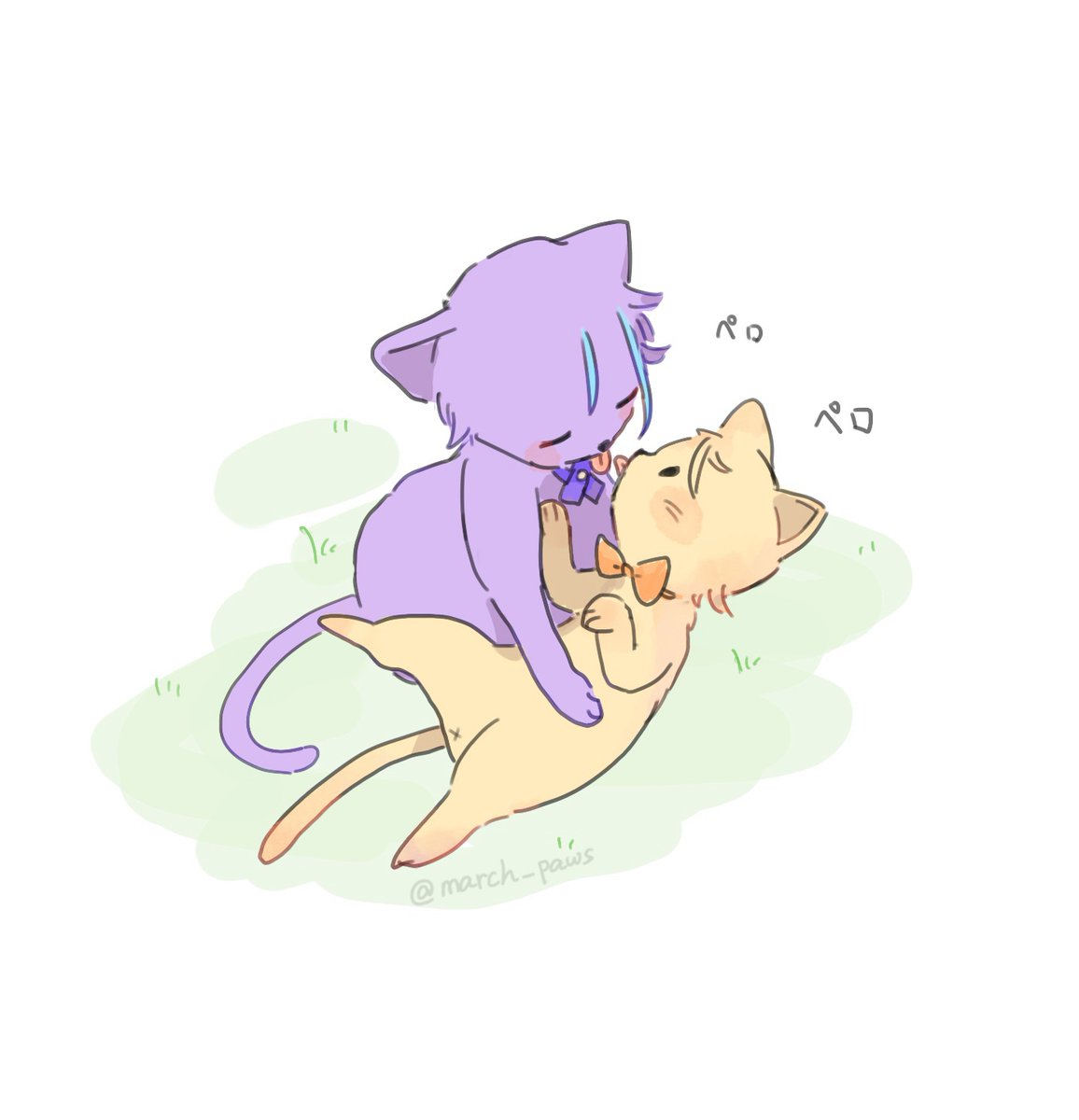 march_paws's tweet photo. 🐱嗚呼、素晴らしきニャン生
#類司 #ruikasa #prsk_fa #pjsk_fa https://t.co/U3YYz9I0Cf