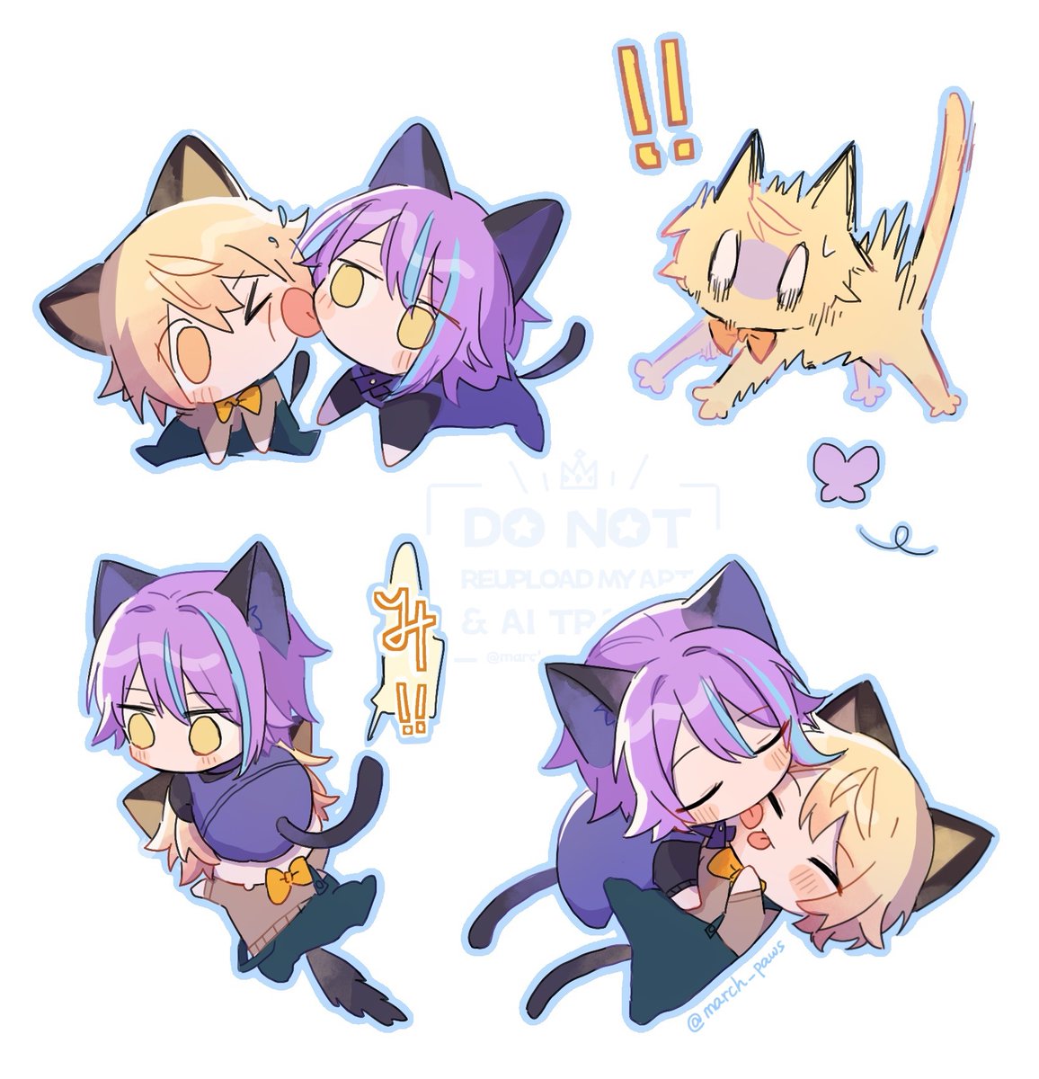 march_paws's tweet photo. 🐱嗚呼、素晴らしきニャン生
#類司 #ruikasa #prsk_fa #pjsk_fa https://t.co/U3YYz9I0Cf