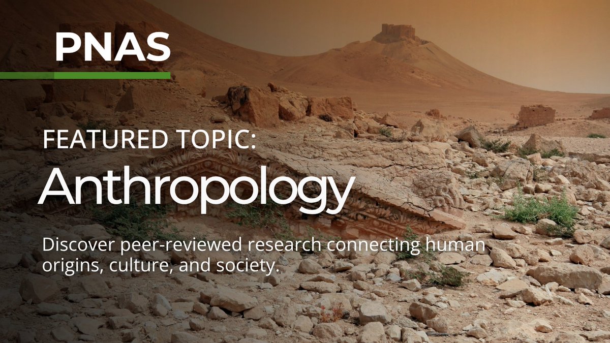 PNASNews's tweet photo. Explore anthropology research in PNAS, including studies on early human migration, genetic ancestry, language evolution, cultural transformation, and more. Discover work that connects past and present to deepen our understanding of humanity. 🔗https://t.co/toHPST7F6y https://t.co/zk7oBtml2J