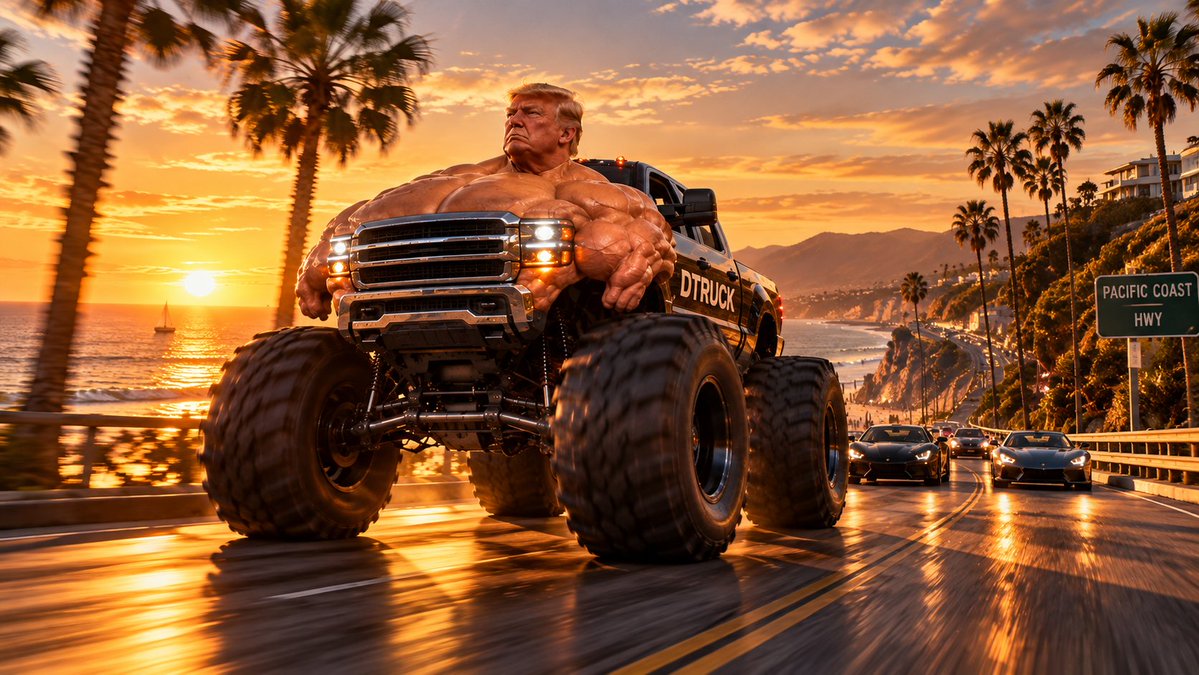 Dtrucksol's tweet photo. The coast was never ready for DTRUCK. 🌴🔥

$DTRUCK

E8o3gTJSjCofWfDs73D3aTUpipfoVJeB9iztiwYBpump https://t.co/IKMAg7kqZ0