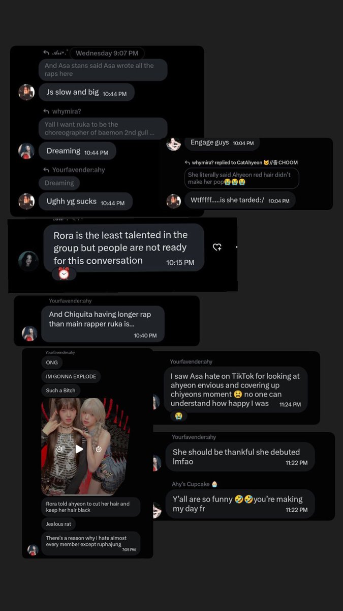 roraprotect's tweet photo. 🚨🚨
"And there are people who gets their daily dopamine boost from calling Rora and Asa b*tch.And hallucinate that Rora’s talent will evaporate from her if they call her untalented, and hype each other…. at this point we are tired”🚨🚨

#RORA &amp; #ASA fans take note https://t.co/lgoRTEHXMI