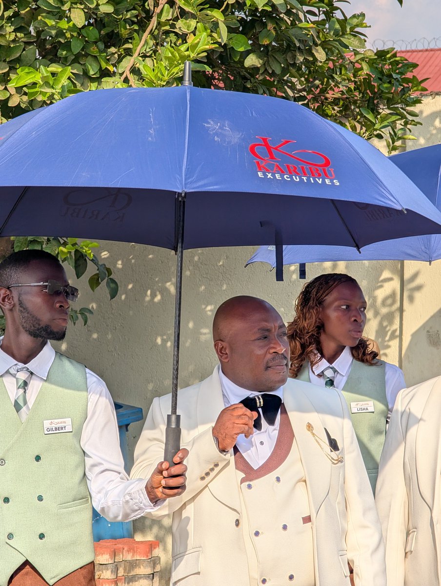 karibuExecutive's tweet photo. Congratulations to our today's groom. 
Thank you for trusting us to usher at your function. https://t.co/Jd3V3t0Q3a