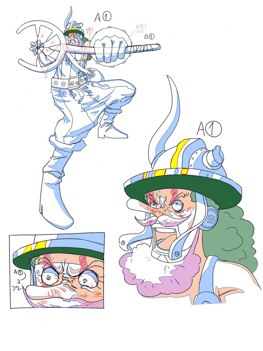 whatevertww's tweet photo. Genga practice #ONEPIECE #usopp https://t.co/gz9AzGhcZ9