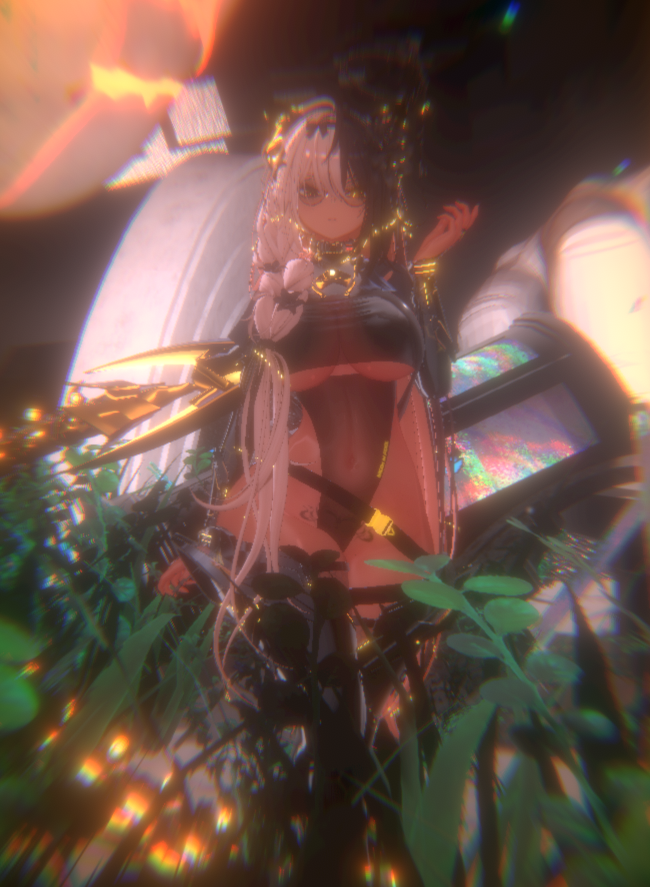 AsterStarstorm's tweet photo. OhatsuiDesktop + VRC Spout Stream + Unity Postprocessing. https://t.co/fiUHJmUjYD
