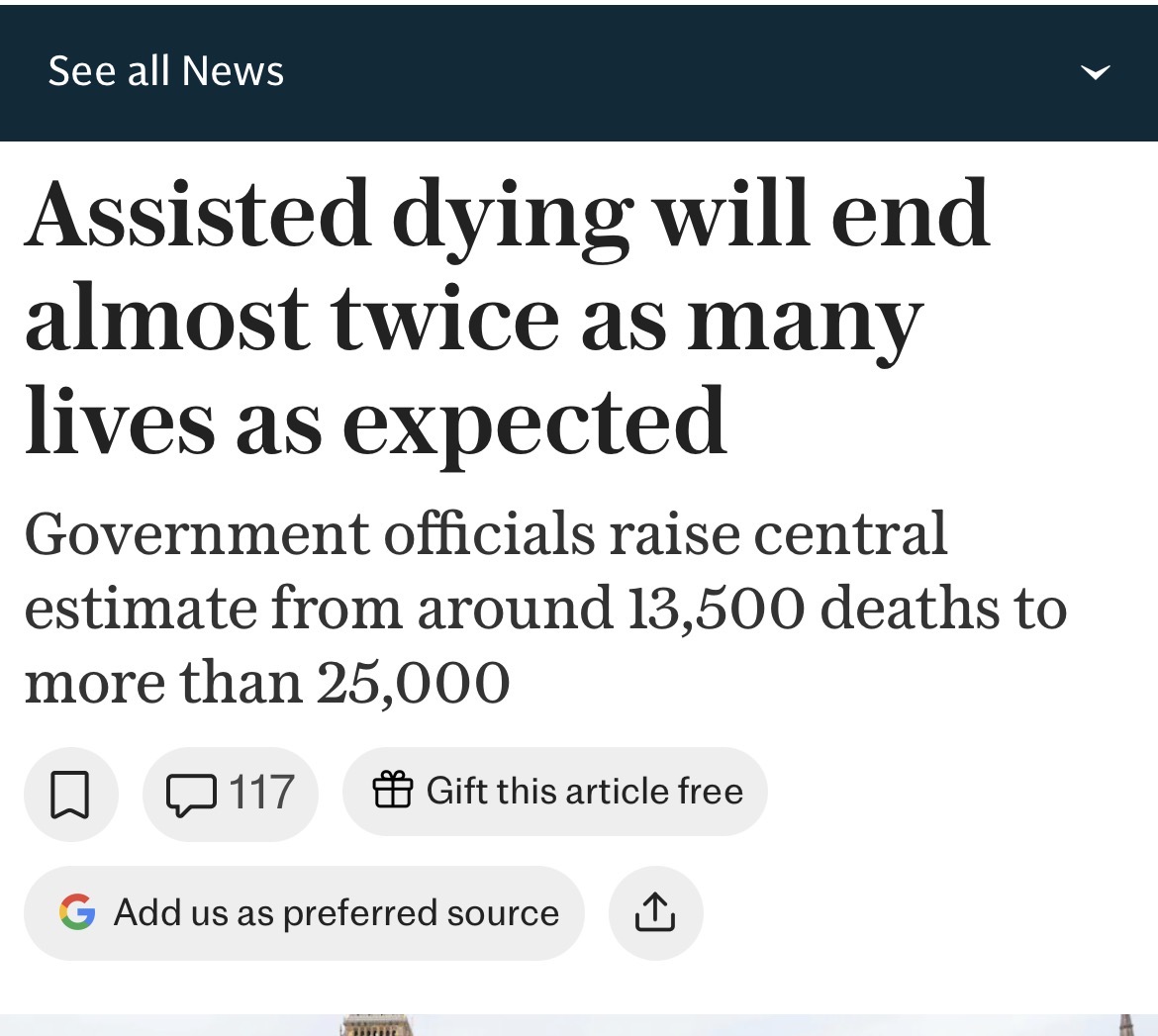 NeilDotObrien's tweet photo. Six days before the vote they have suddenly doubled their estimate of how many lives it will end. What? 
Just like when they turned down every suggested safeguard in bill cttee - it makes me feel this bill is just not ready and a dangerous mess. https://t.co/oZQ47VpmuA
