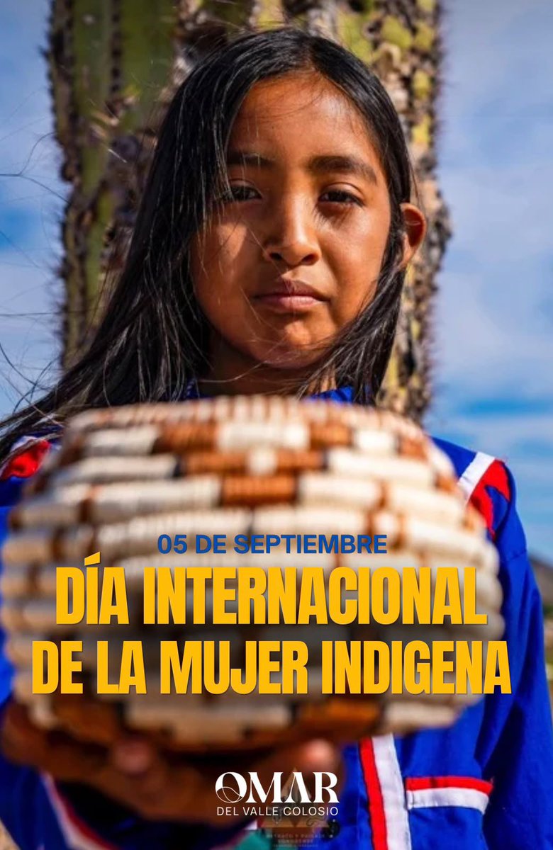 DelValleColosio's tweet photo. Hoy honramos la fuerza, sabiduría y legado de las mujeres indígenas. 🌿
Su voz, sus raíces y su historia enriquecen a nuestras comunidades y al mundo.

¡Feliz Día de la Mujer Indígena! https://t.co/6QmVrZUCyl