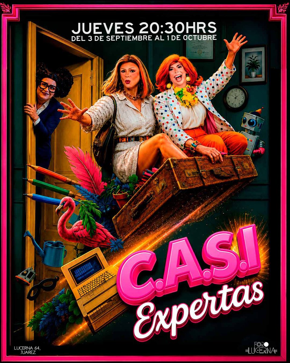 ForoLucerna's tweet photo. 😎 Plan que no falla. #LasMamasPresentan

📅 Jueves 8:30p.m.
🎭 Foro Lucerna
🎟️ Taquilla y https://t.co/9WczGxWTMQ https://t.co/ePKOU6Xs7C