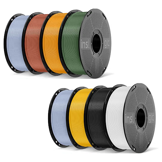 3dpdeals's tweet photo. $39.99 for Inslogic Silk PLA Silver+Gold+Black+White or Silver+Copper Red+Brass+Bronze 4kg bundles ($10/kg)
https://t.co/nfFyDYNGmG

#ad #afflink https://t.co/2FPTkh38mO