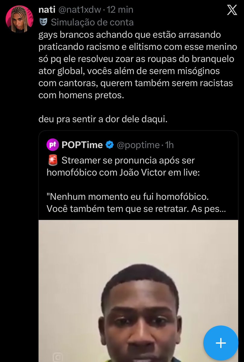 13imaginator's tweet photo. parabéns africanize por relativizar homofobia e agora toda vez que surge um caso de agressão aparece gente criando mil recortes pra defender CRIMINOSO AGRESSOR https://t.co/idD5PSQBqo