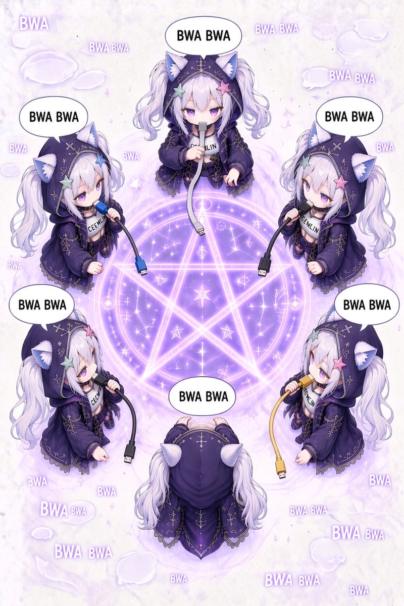 Yukiwaru_virus's tweet photo. THE SUMMONING RITUAL MUST BEGIN.

i had this idea after talking to another community member before the starting soon screen the other day.  dont remember who it was but you know who you are.
#artywaru https://t.co/yj7j9J4zzP