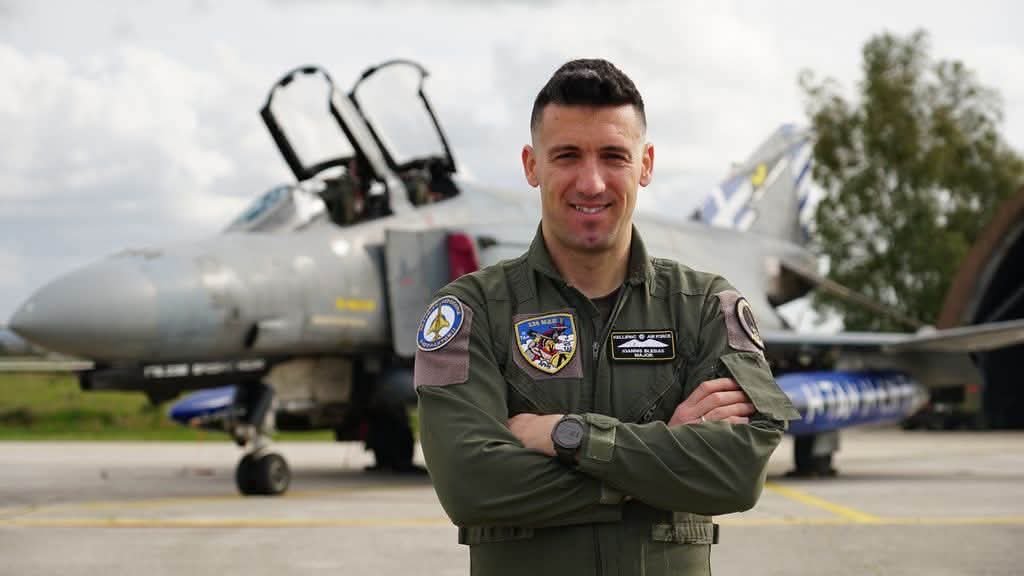 BabakTaghvaee1's tweet photo. Two great pilots of 338 Mira, who lost their lives today aboard F-4E Phantom II 01504.

Squadron Leader Ioannis Blesias
Flight Lieutenant Dimitrios Petrou

There are no words for these incredibly difficult moments.

#HellenicAirForce #338Mira #F4EPhantomII https://t.co/lIxNVHLRYC