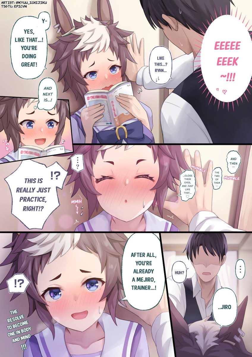 EDemocraft's tweet photo. "Ryan...?"

Art by @kyuu_ichijiku

Please like and follow the artist's original work too!
#Umamusume #UmaTranslations https://t.co/lJm8zugAHi