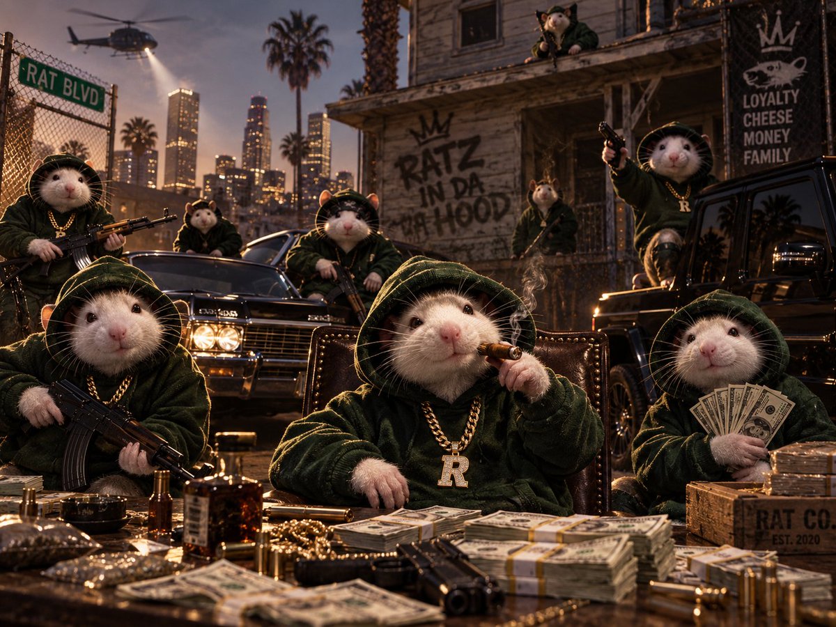 rhhoodrat's tweet photo. You can take a rat out the hood but you can't take the hood out the rat.

$hoodrat https://t.co/xHomqaig3y
