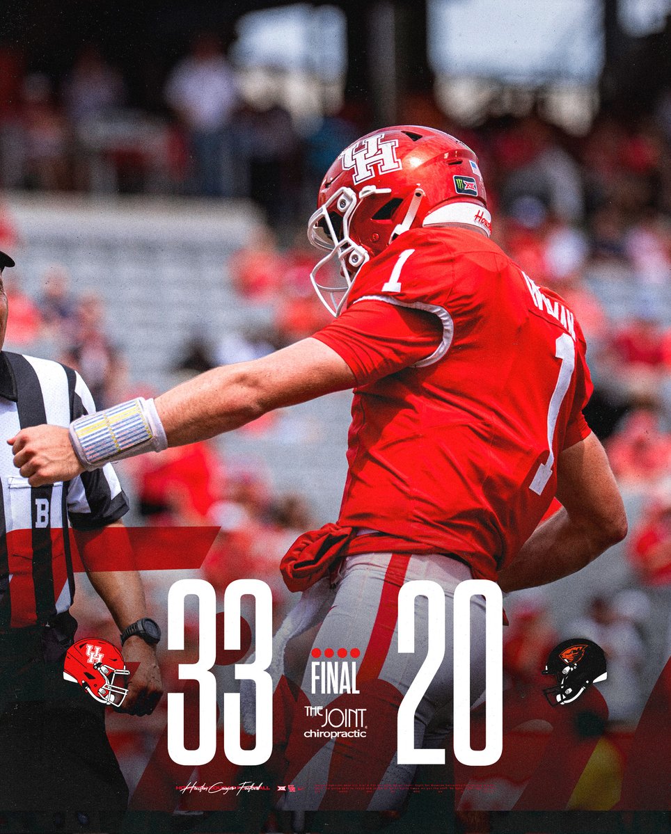 BethanyWWE1's tweet photo. RT @UHCougarFB: GAME WON ‼️ https://t.co/SyKj7MXfcP