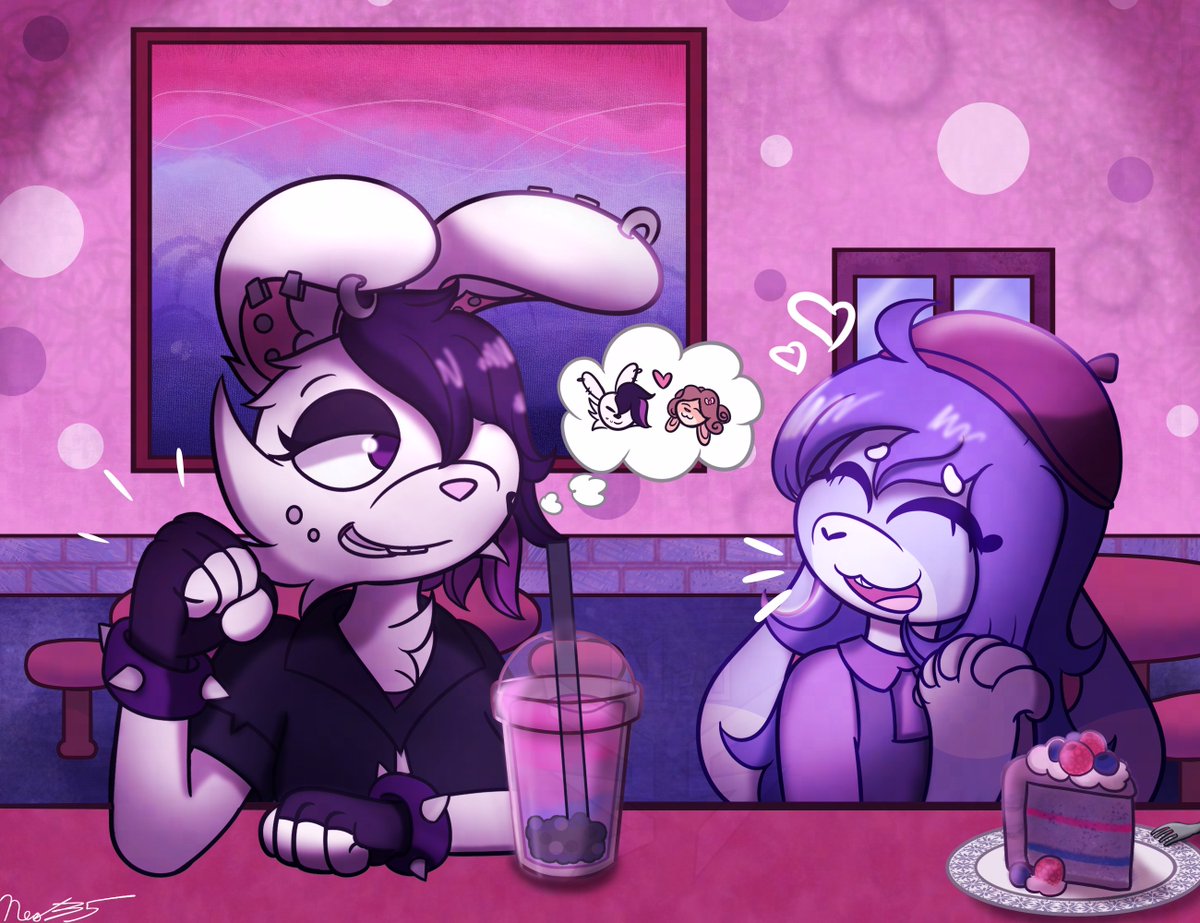 Neo_35000's tweet photo. 🐰❤️💜💙🐰 https://t.co/zshV8uai5D