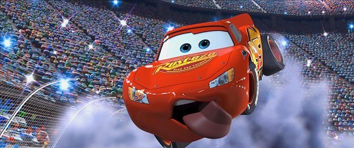 JillianChili's tweet photo. We would watch the Cars DVD on repeat, but seeing it 20 years later in theaters, it felt entirely brand new. The ambience, sounds, and sights are so electrifying. It’s Pixar’s most in-depth world-building, and its message to slow down and the drive always hits deep! https://t.co/Y4sluuPF9M