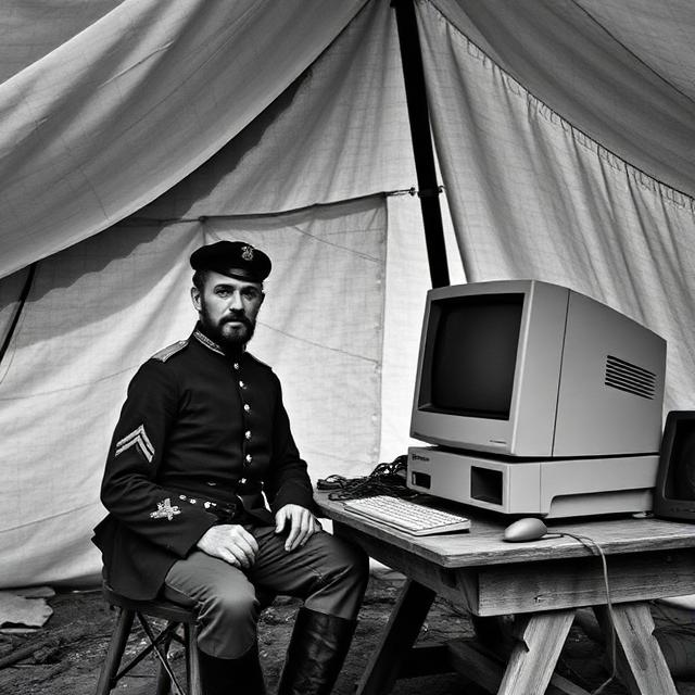 ScribesQuest's tweet photo. Keeping Civil War strategies safe with MS-DOS 6.22 https://t.co/YZ92H1IijO