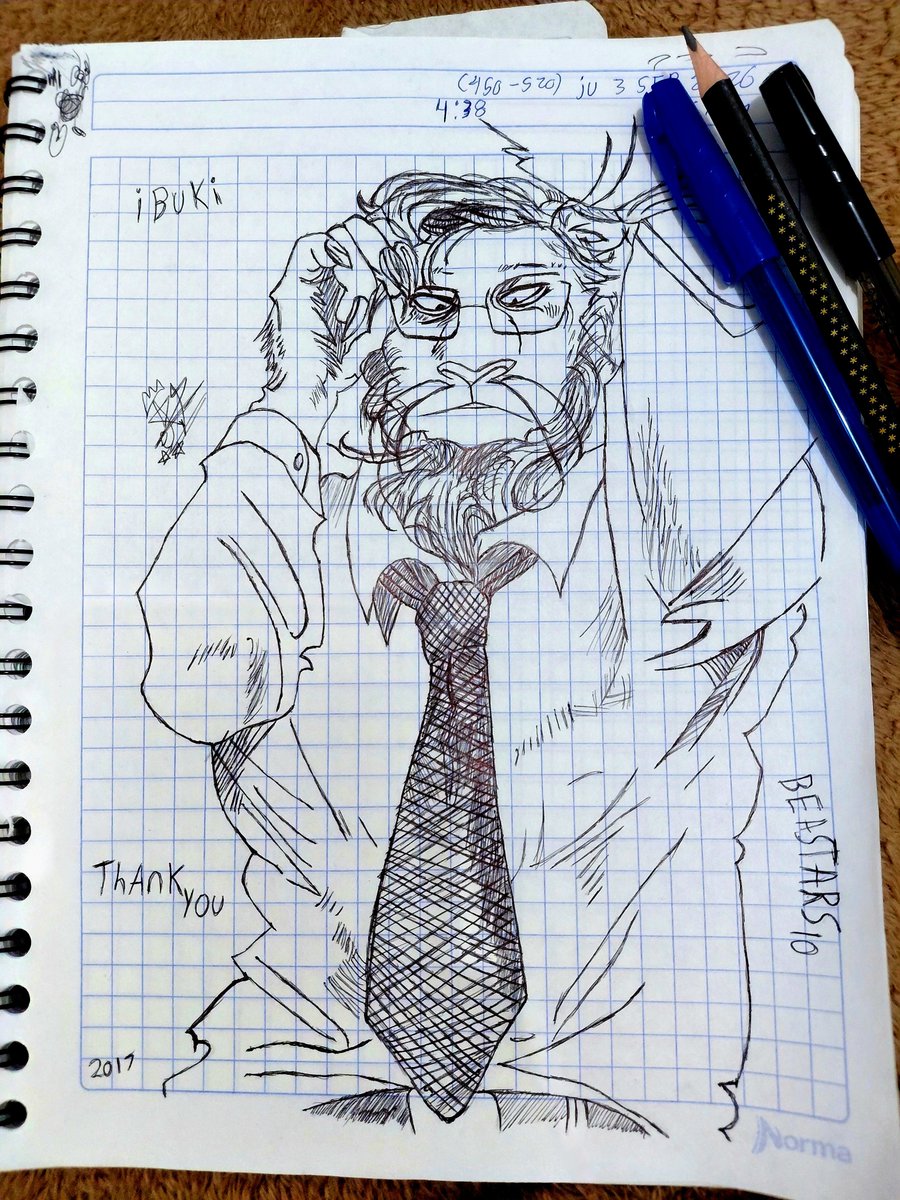 KufuzMX's tweet photo. Hola 🐯 hice otro dibujo de práctica está vez de ibuki igual la Vi en pinterest y quise dibujarla espero y les guste 🐯❤️
#beastars #furryart #tradicionalart #art https://t.co/EM2dbiesyF