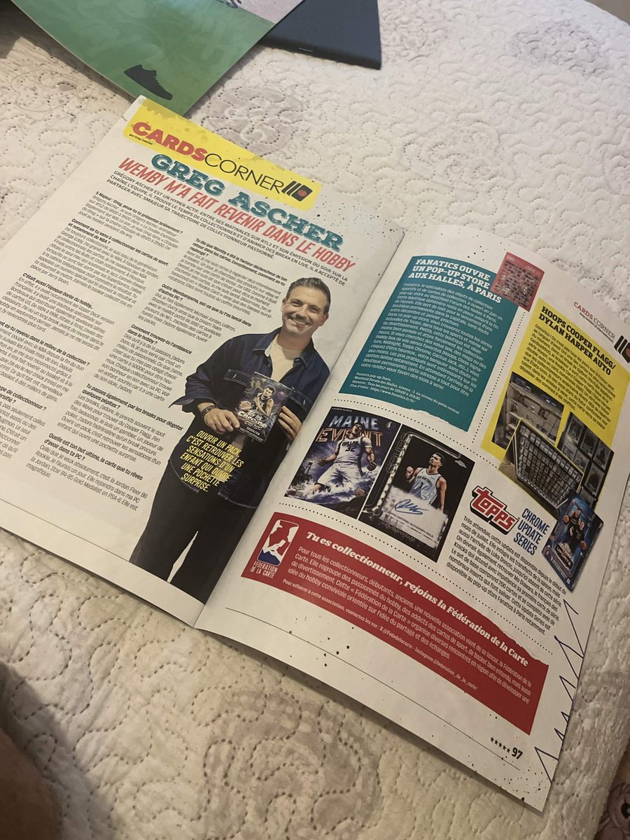 Fededelacarte's tweet photo. Je crois qu’on parle de nous dans 5 majeur 👀
Merci @pressebasket 🫶🏼 https://t.co/lF8yZqfQGQ