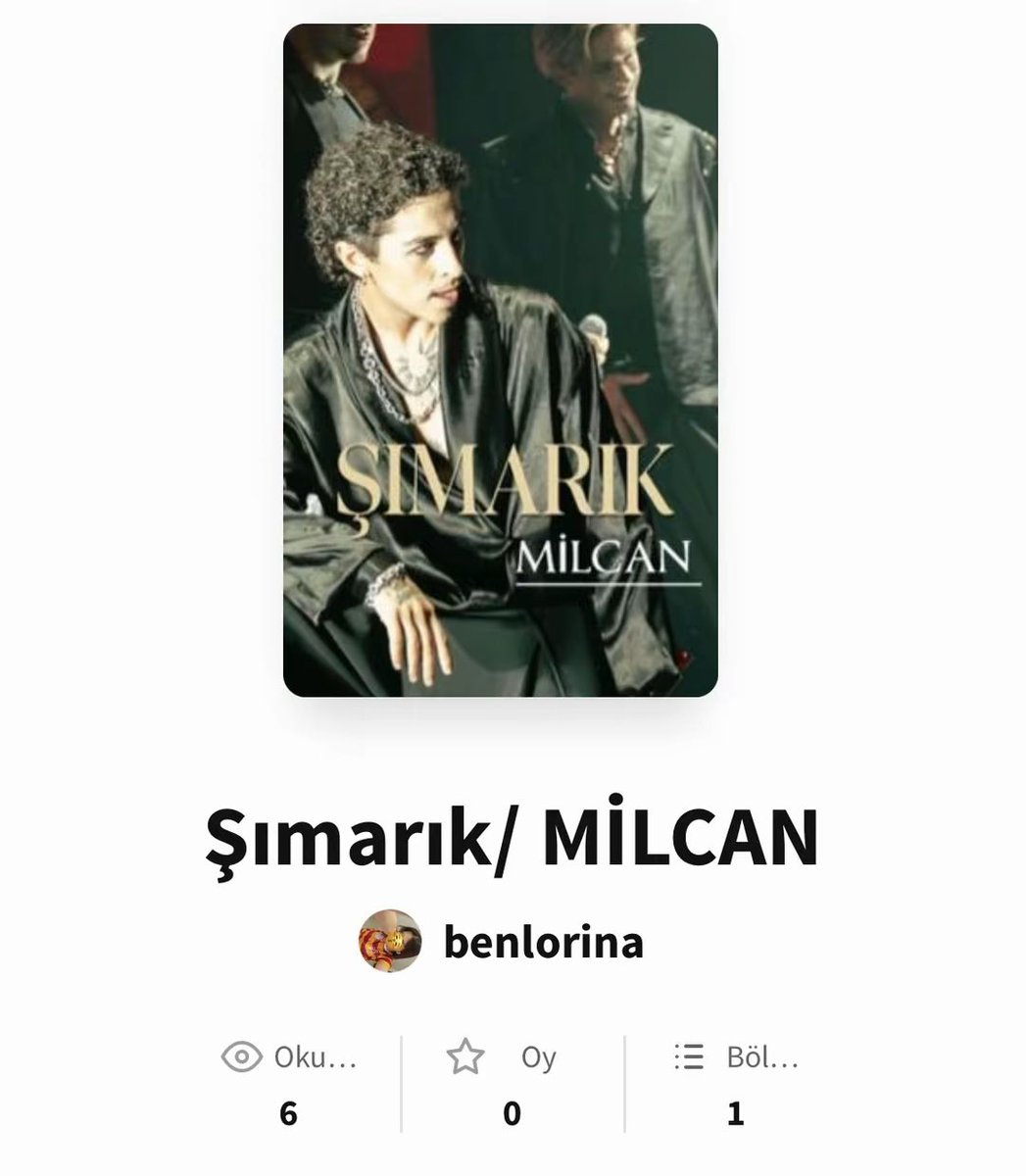 iregos_'s tweet photo. Kendi ficimin reklamını yapmak bir garip geliyo ama #milcan https://t.co/7drB9E4New