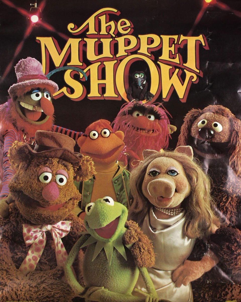 NCal1g1rl7's tweet photo. The Muppet Show premiered on this day 50 years ago in the UK. https://t.co/BAt9nW4FWG