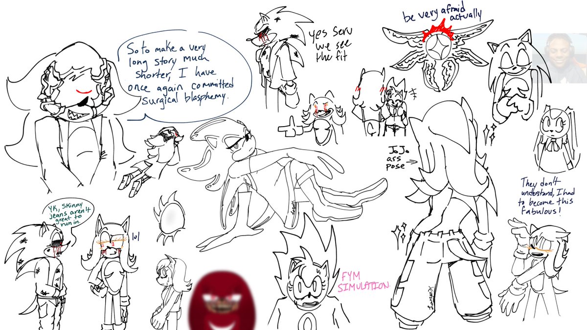 sonicexeNU's tweet photo. Larp X’s first Fallen Order doodle page (19 July 2026) and his second (5 September 2026)

Any characters you may not recognize from the pinned doc are slowly being added ^^

#SirGoldenLashes #execommunity https://t.co/9WQWhJ4QiK