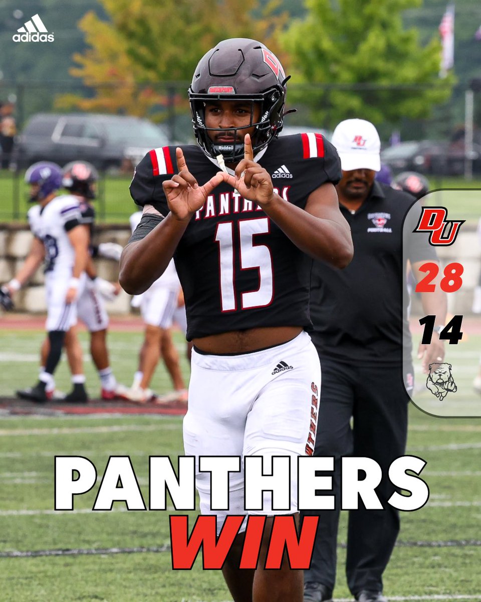 DU_Football's tweet photo. Panthers with the W! 

#SpotThe https://t.co/OGydxVgXdA