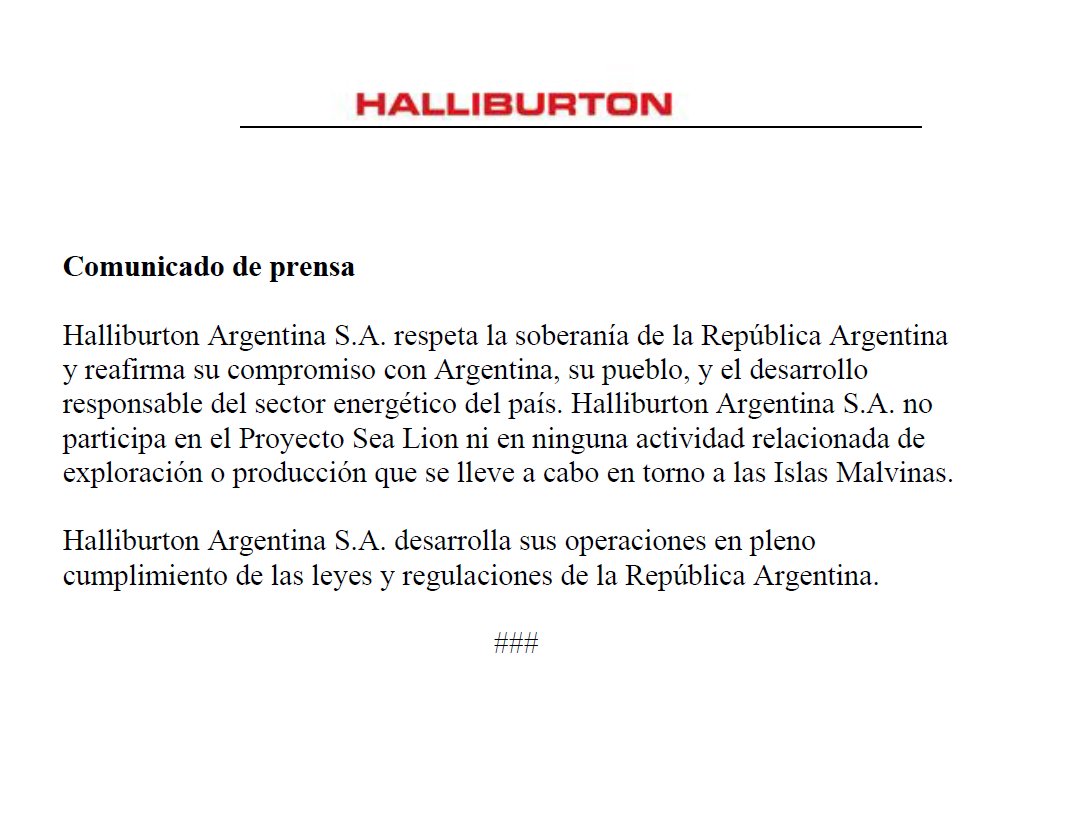 YPFoficial's tweet photo. Que las principales compañías de servicios del mundo (SLB, Halliburton, Backer Hughes) sigan apostando por YPF y por la Argentina es una señal muy clara de todo lo que tenemos por delante. 

Gracias por el apoyo. https://t.co/HkksBLBPij