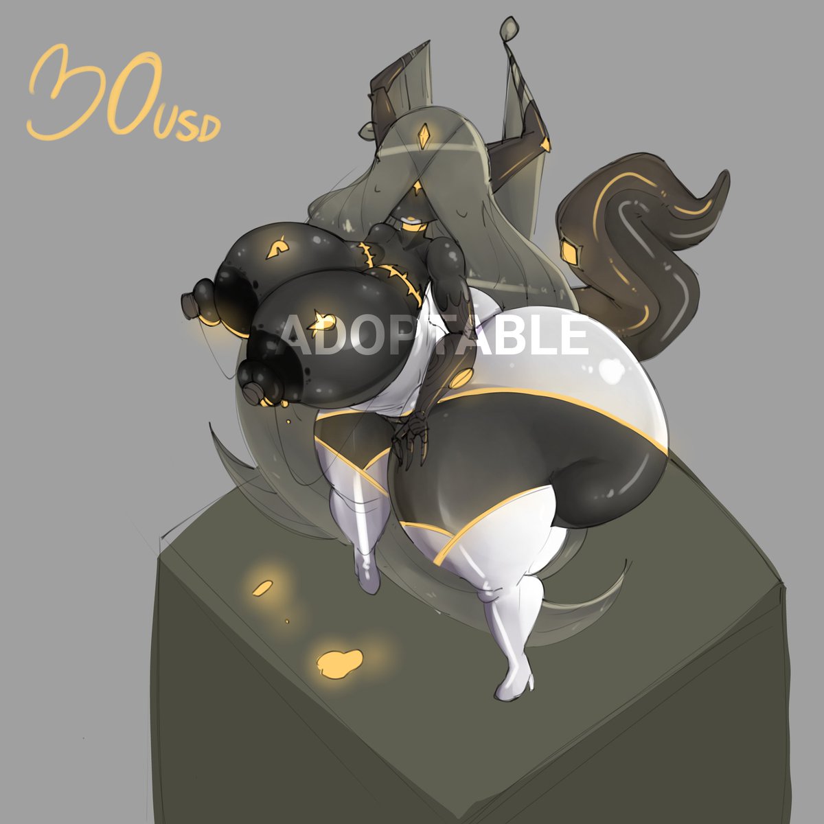 katiesugardrop's tweet photo. ADOPTABLE 30$
Dm me if you want 🖤💛 https://t.co/i34nTudyLp