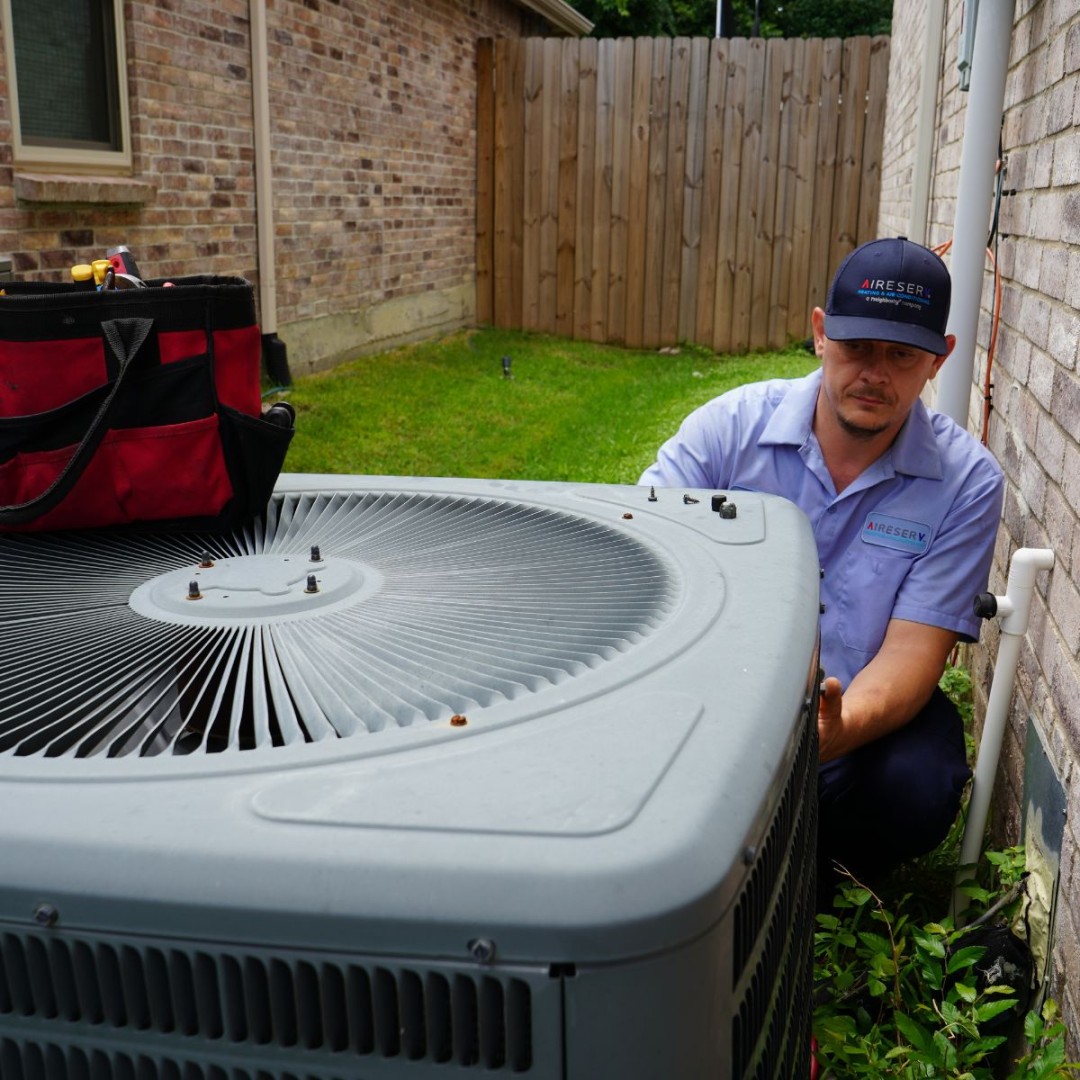AireServDFW's tweet photo. Setting your thermostat to 62° won’t give your AC a turbo boost. 😅 If your Dallas home isn’t cooling properly, turning it lower doesn’t fix the cause. Need AC help? 📲 (469) 699-8406

Tag your household’s thermostat boss. 👀

#DallasHVAC #ACTips #HVACMyths https://t.co/hXvU9QQTUN