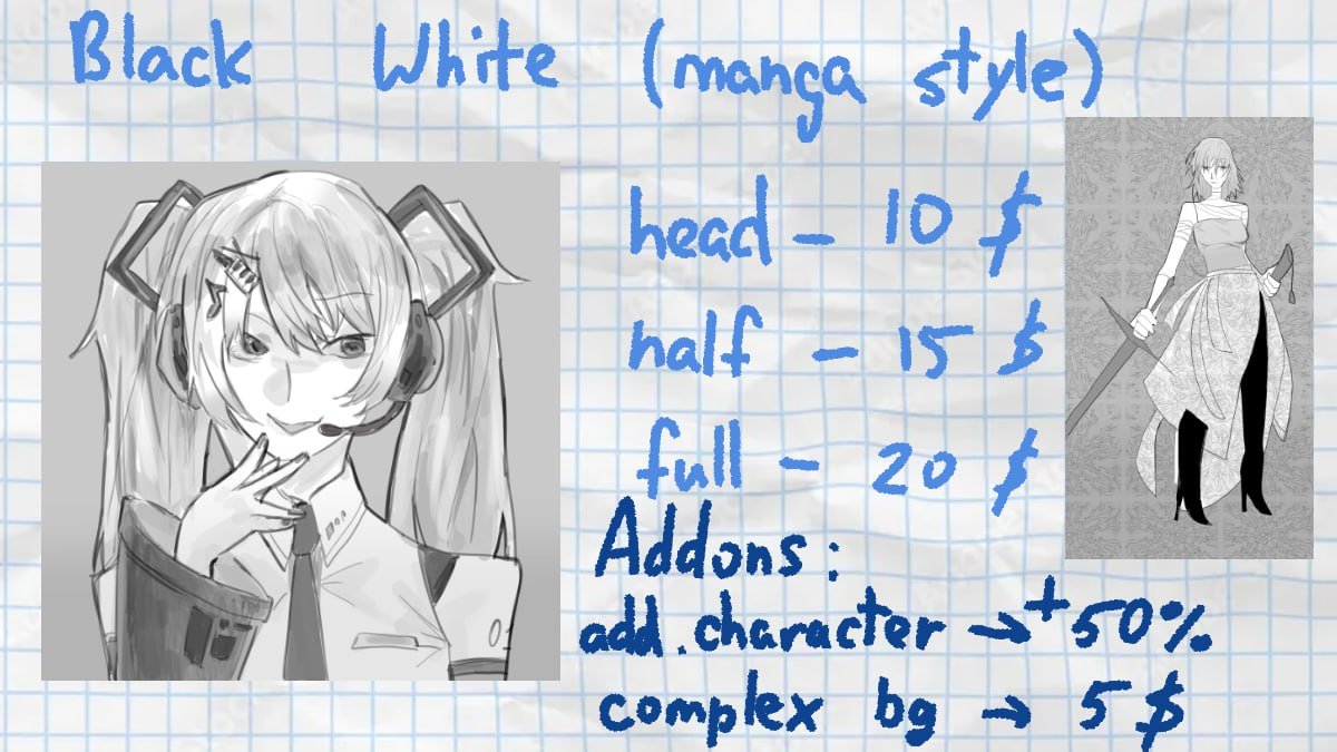 sur76033's tweet photo. #Commission opened!
Payment via Paypal

DM me for more information (ToS, etc.)

#artmootsㅤ https://t.co/96RE3RRHT5
