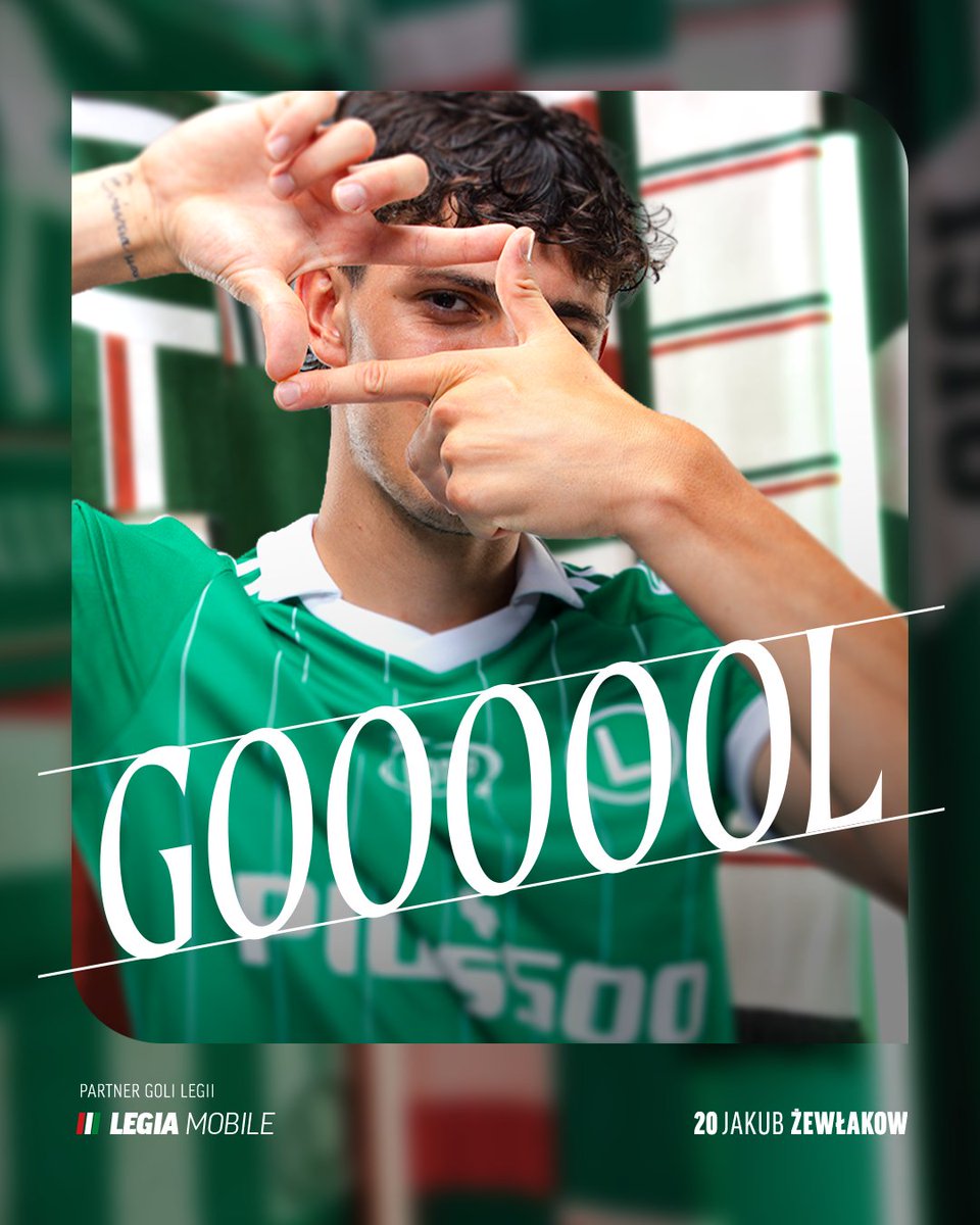 LegiaWarszawa's tweet photo. 100' |  DUBLET KUBY!!!

#MOTLEG 2:3 https://t.co/9zcKDeJ06B