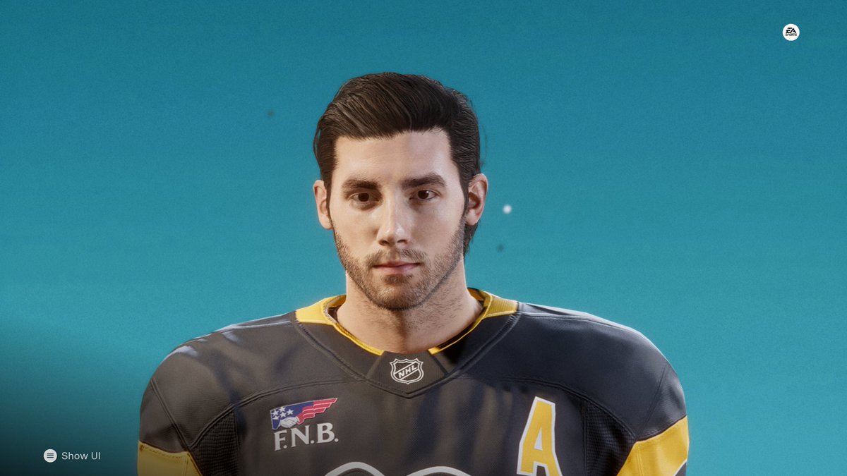 TestOnAQuest's tweet photo. Pittsburgh Penguins player face scans in #nhl27 #LetsGoPens https://t.co/5Dq6eMq2wM