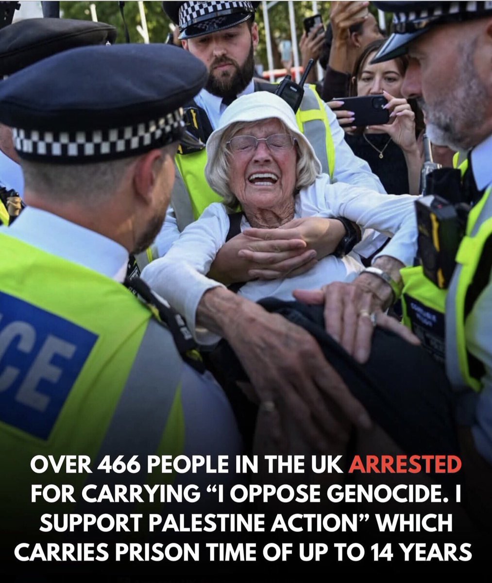 bestcanton7's tweet photo. Masked men, with a history of violence, in masks intimidating people, no arrests made. Older citizens who have led a law abiding life arrested. This is Britain under @UKLabour https://t.co/CTCjI9A9W9
