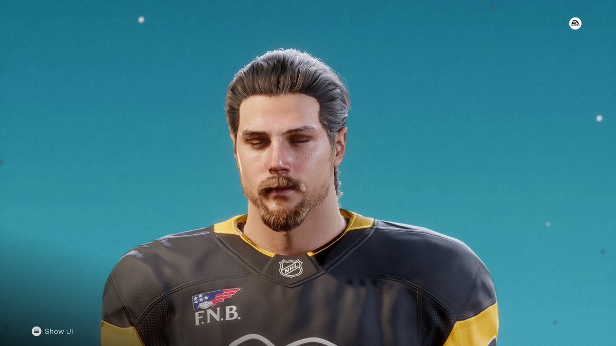 TestOnAQuest's tweet photo. Pittsburgh Penguins player face scans in #nhl27 #LetsGoPens https://t.co/5Dq6eMq2wM
