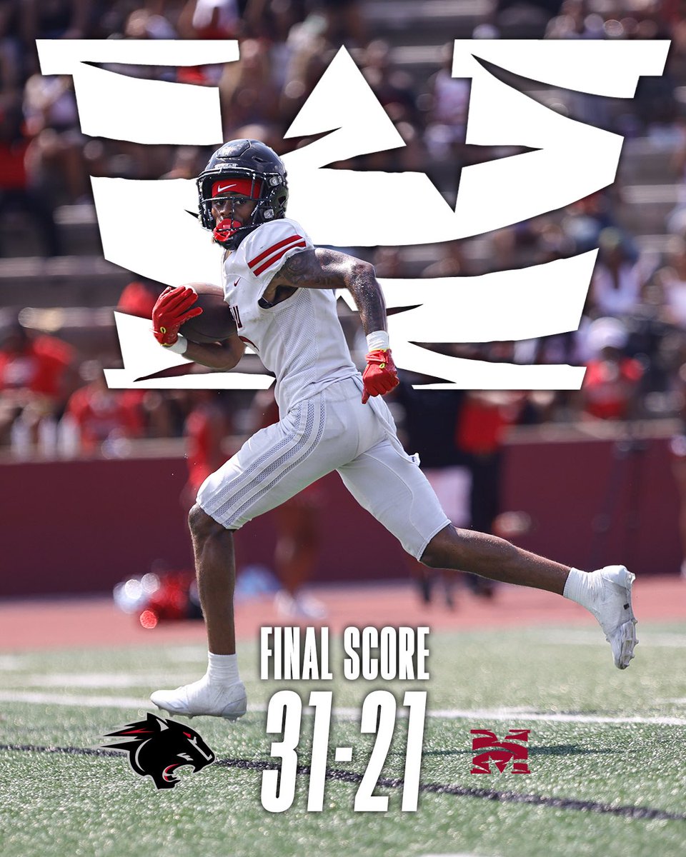 CAU_Football's tweet photo. 𝐓𝐡𝐞 “𝐍𝐞𝐢𝐠𝐡𝐛𝐨𝐫𝐬” 𝐓𝐡𝐚𝐭 𝐎𝐖𝐍 𝐓𝐡𝐞 𝐍𝐞𝐢𝐠𝐡𝐛𝐨𝐫𝐡𝐨𝐨𝐝! 🤣🏈🐾

Clark Atlanta handles business for the THIRD year in a row, taking down the Maroon Tigers in the 2026 ATL Labor Day Classic!

#GoPanthers🐾 | #WeAreCAU https://t.co/ucECYaE10F