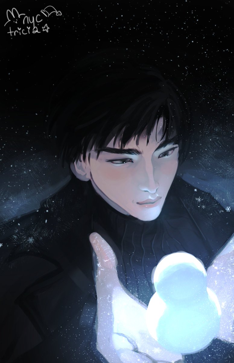 nyctricia's tweet photo. Happy Birthday, Snowman!☃️

#LoveandDeepspace #Zayne #恋与深空 #黎深 https://t.co/8eKm7py7na
