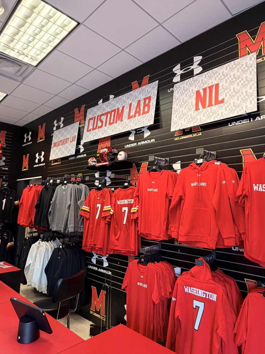 TerpsADJimSmith's tweet photo. Terp Nation, we appreciate your feedback and have introduced many fan experience enhancements, including
- NIL Merch, Customization 🏈
- 50+ concourse TVs 📺 
- Traffic &amp; Parking adjustments 🚦
- Wider, more comfortable Chairbacks 🪑 
- Terpsville Fan Upgrades 🎉
- Terp Tank 💦 https://t.co/kcHgC7UVHa