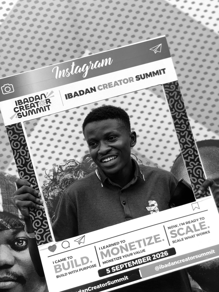 ifeoluw52304439's tweet photo. @Ibcreatorsummit
#ICS26 https://t.co/ksjWLdRsMg