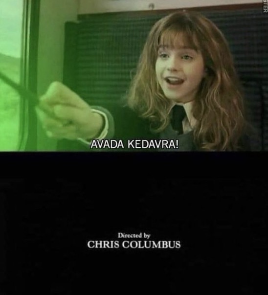 TheDailyHPotter's tweet photo. That would've been a very quick ending 💥 https://t.co/0GBnfPB410