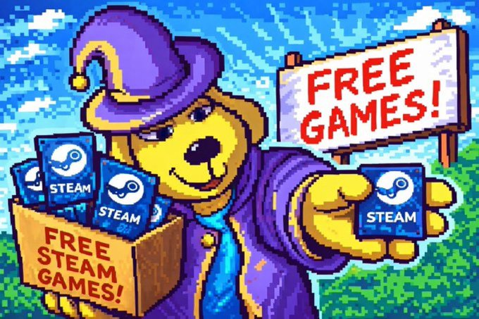 amagicmantv's tweet photo. Giving a Steam Game Key to a follower that comments their favorite gaming console of all-time 🎮       

Ends in 90 minutes 🪄 https://t.co/CTH5jzlM98