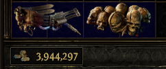 Fubgun's tweet photo. Headhunter and Mageblood achieved in under 24hrs, my biggest drop was only 7d (didn't get either from Ritual). This was by far my strongest league starter and imo is the best league starter build in 0.5.5 (flameblast oil grenade). I was able to do 200% deli with 180% rarity on day 1, while insta-killing every boss in the game.