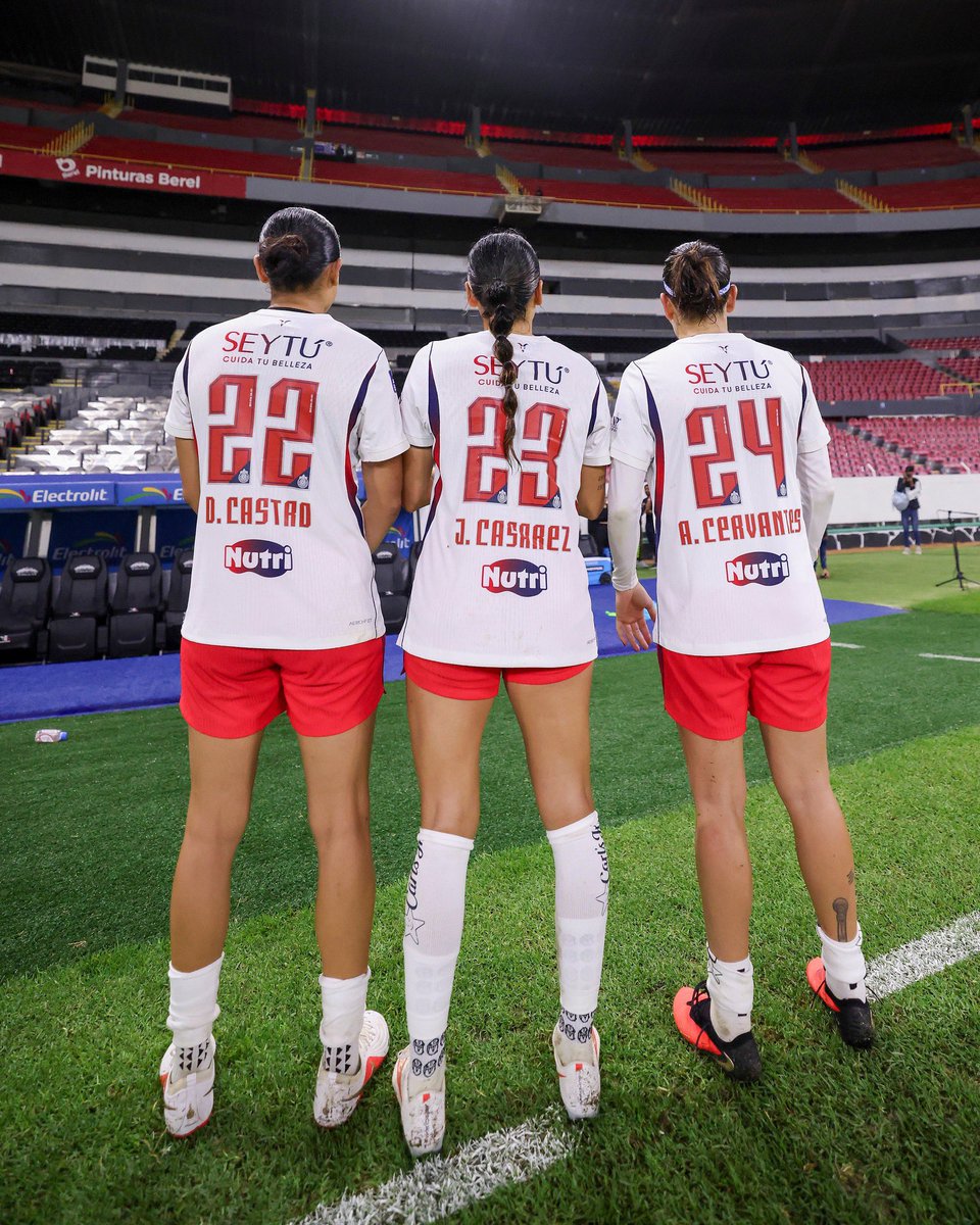 ChivasFemenil's tweet photo. 🤓📋 A veeer, pase de lista de los goles de anoche:

La 22✅
La 23✅
La 24✅✅ https://t.co/dUg2K0gTaR
