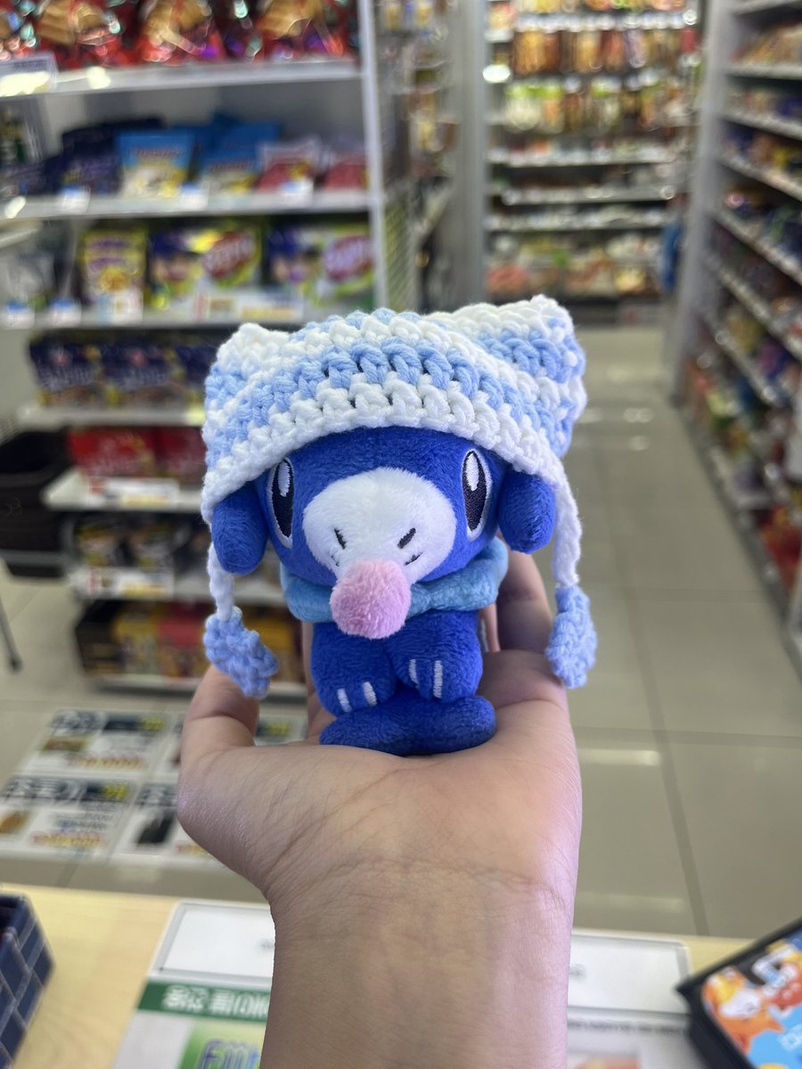 ddukki_pokemon's tweet photo. 고양이비니 쓴 물가나지 https://t.co/mvU6uVRz02