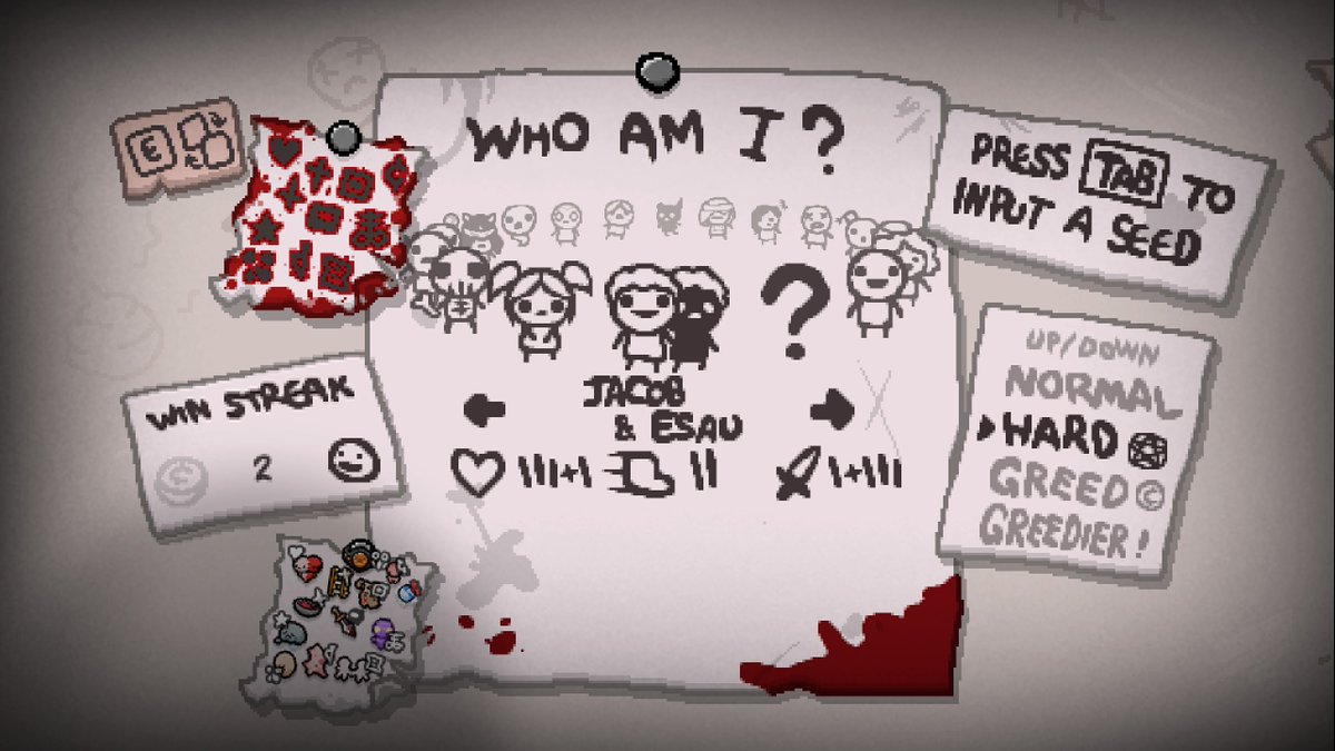 Krochixx's tweet photo. Today I've finally got all marks on them 😼😼 #tboi #thebindingofisaac https://t.co/IIPqGsKBKJ