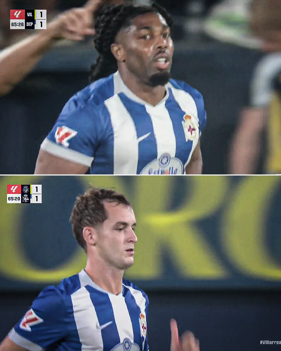 ESPNFC's tweet photo. Marc Casadó and Adama Traoré make their debuts for Deportivo La Coruña 🔵 ⚪️ https://t.co/oA3XW0ElJe