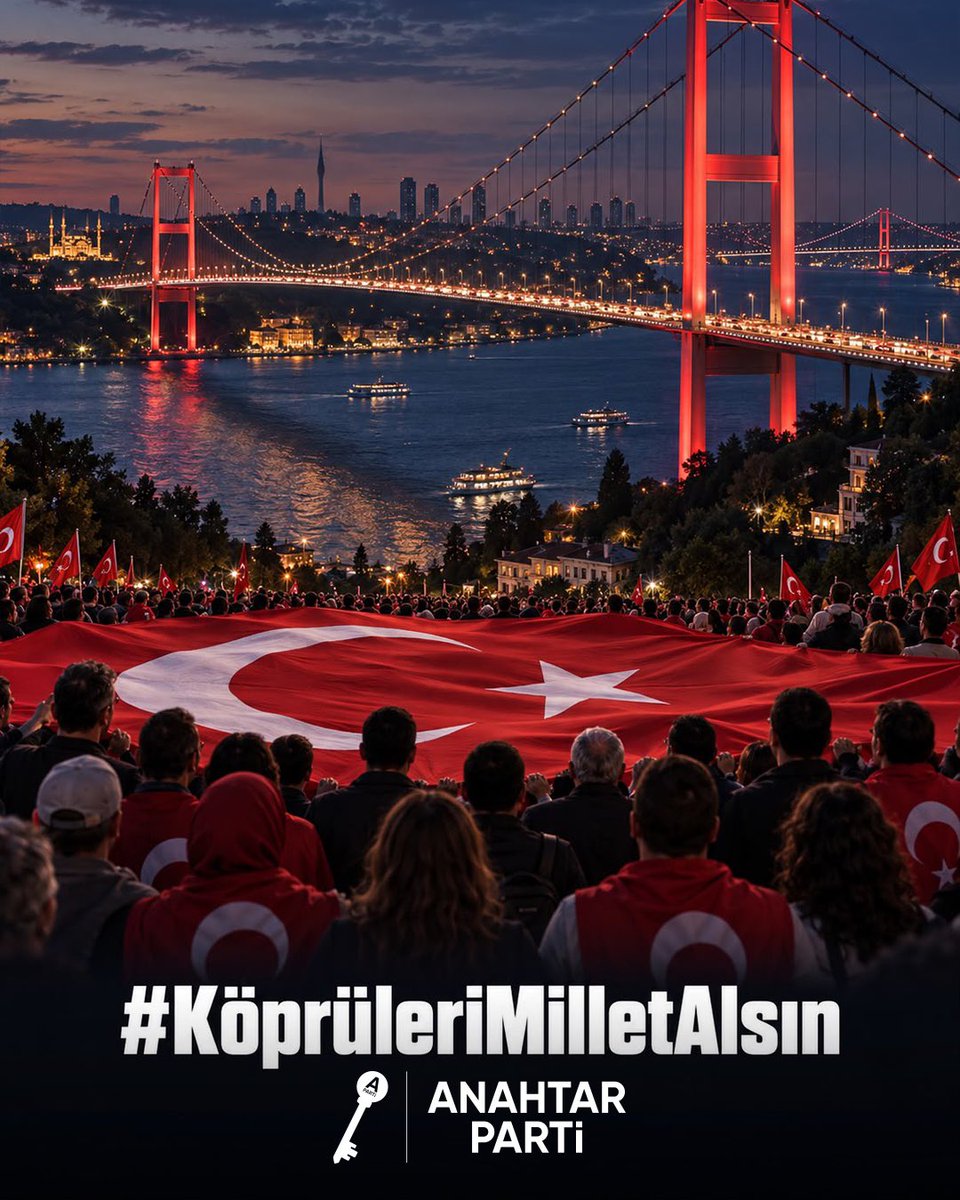 Apartiyunusemre's tweet photo. #KöprüleriMilletAlsın https://t.co/VEqOlhY6JR