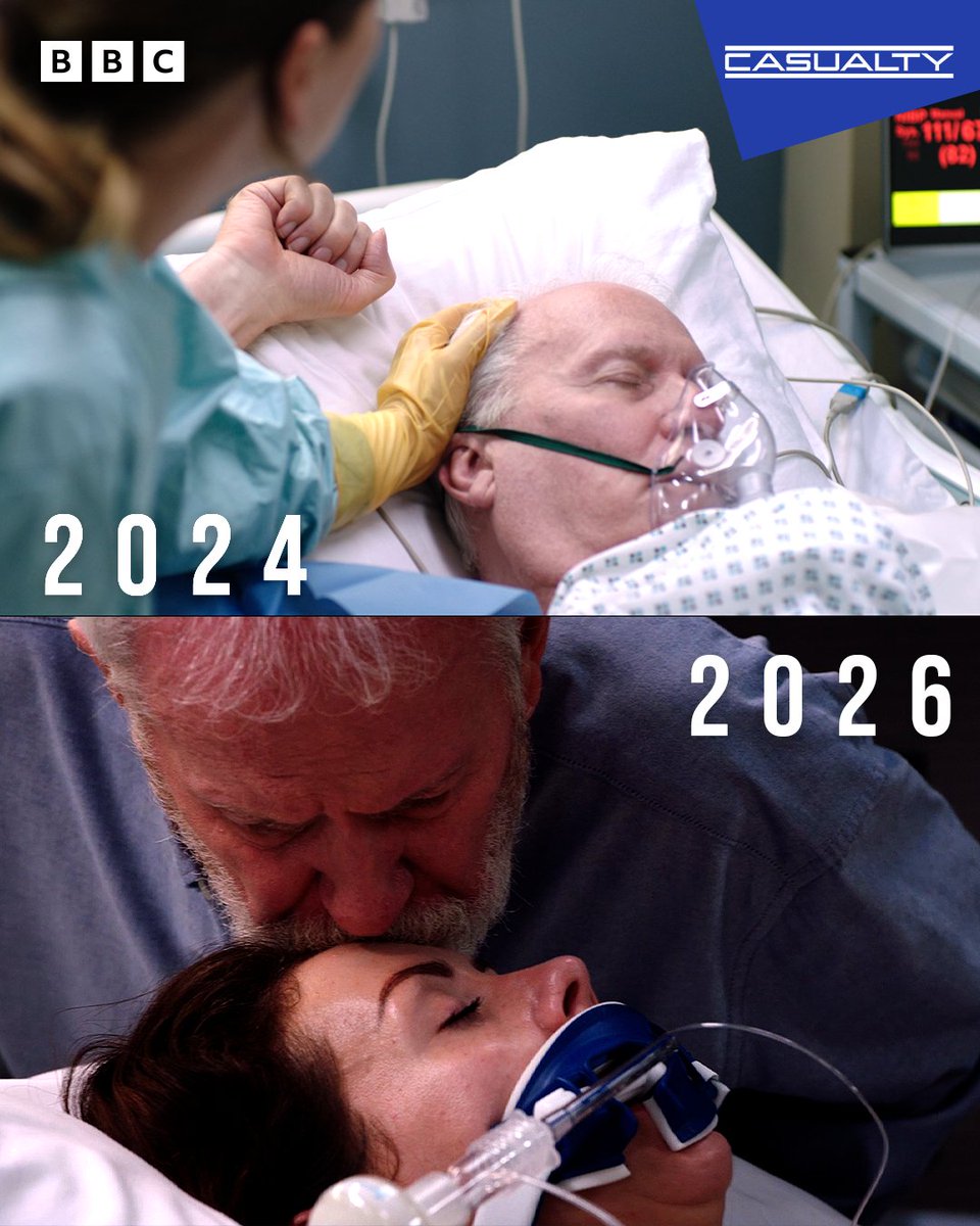 BBCCasualty's tweet photo. There when they needed each other the most #Casualty40 https://t.co/AybMbAesGA