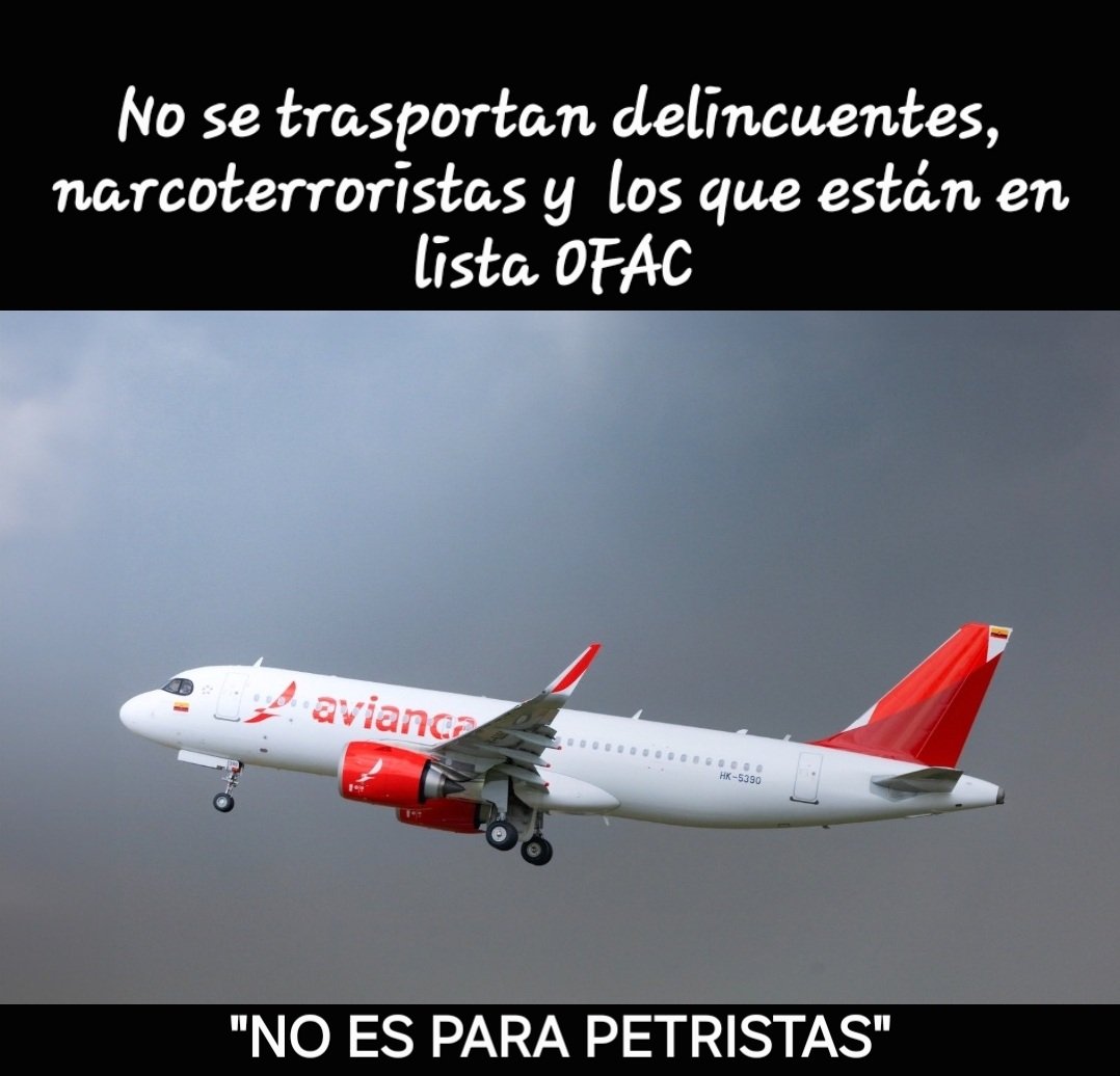 ChristoLema's tweet photo. @FisicoImpuro @avianca no es apta para los #Petristas ... para movilizar al #Petrismo existe #ElBurro https://t.co/tyGRcsNSVx